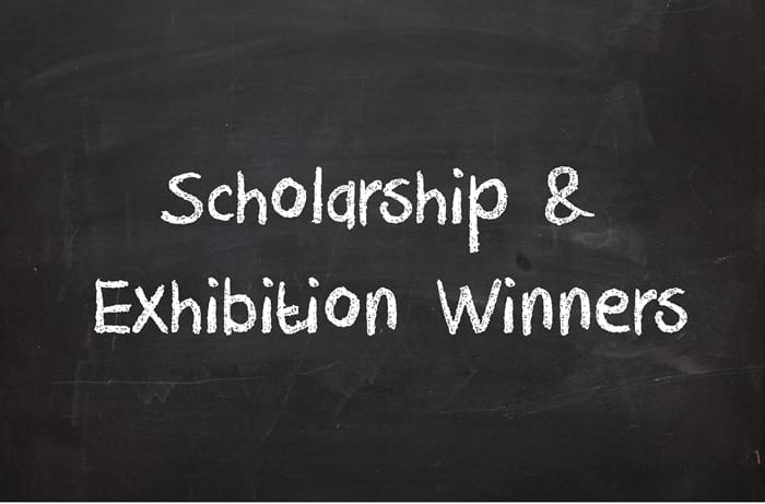 2021 Scholarship & Exhibition Winners Announced