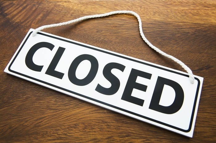 Customs & Excise Department Closed Until Further Notice
