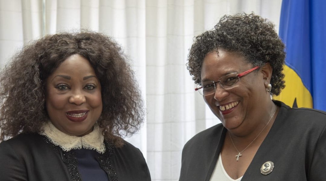 PM Mottley Meets With FIFA’s Secretary General