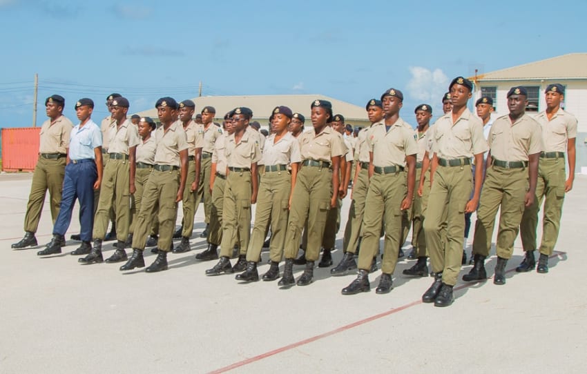 Barbados Cadet Corps Seeking To Boost Numbers