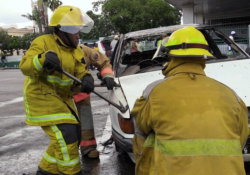 Fire Simulation Exercise In St. Peter