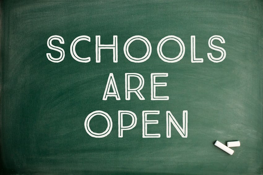 Education Ministry: All Schools Open Tomorrow