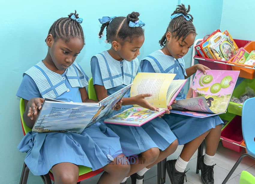 New Library For Holy Innocents Primary