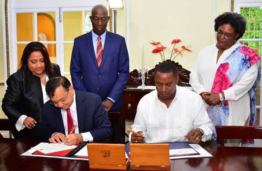 Barbados And T&T Sign Energy MOU