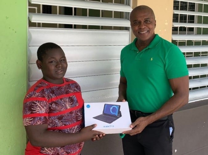BNOCL Donates Tablets To Gordon Walters Primary
