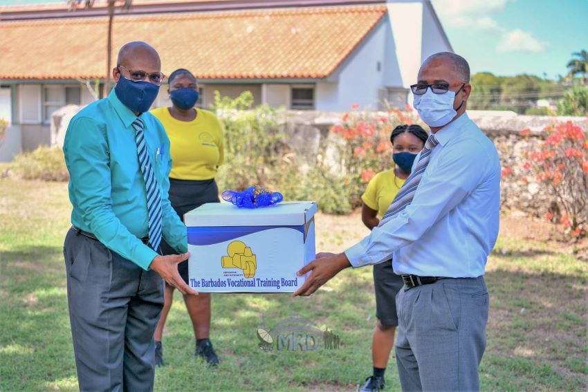 BVTB Donates Masks To Education Ministry