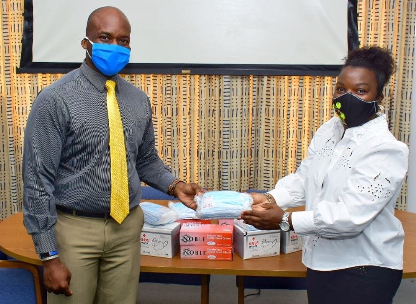 Ministry & Prison Receive Donation Of Masks & Gloves