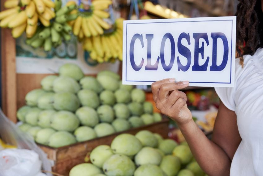 Glebe Market Closed Temporarily