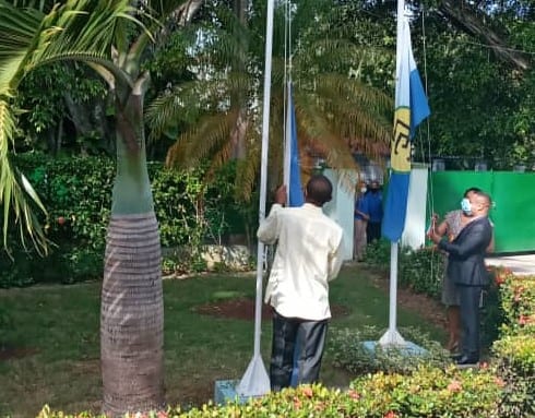 CARICOM Flag Raised At Barbados’ Embassy In Cuba