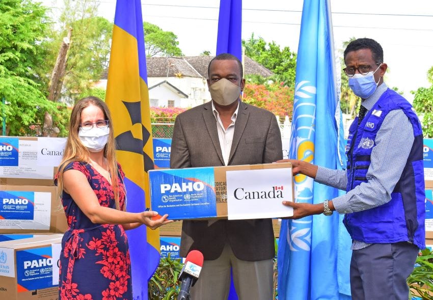 Barbados Receives Further COVID-19 Assistance