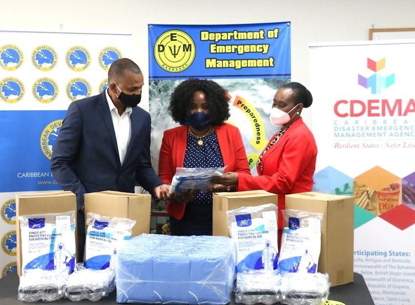 DEM Receives Donation Of PPEs
