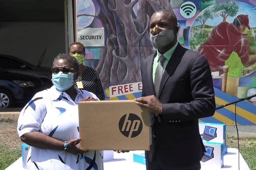 Barbadians Overseas Donate More Devices To Ministry