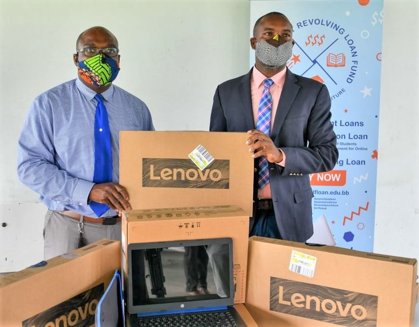 Student Revolving Loan Fund Donates Laptops