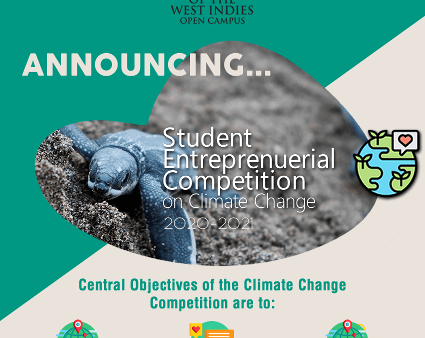 UWI Open Campus Launches Student Entrepreneurial Competition On Climate Change