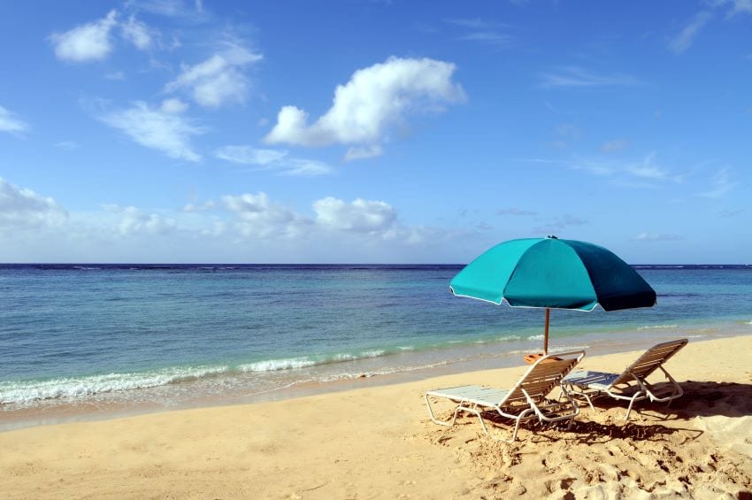 Beach Chair Vending Suspended