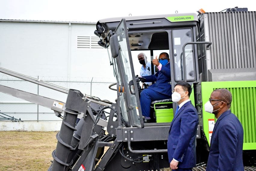 Sugarcane Harvester A Timely Boost