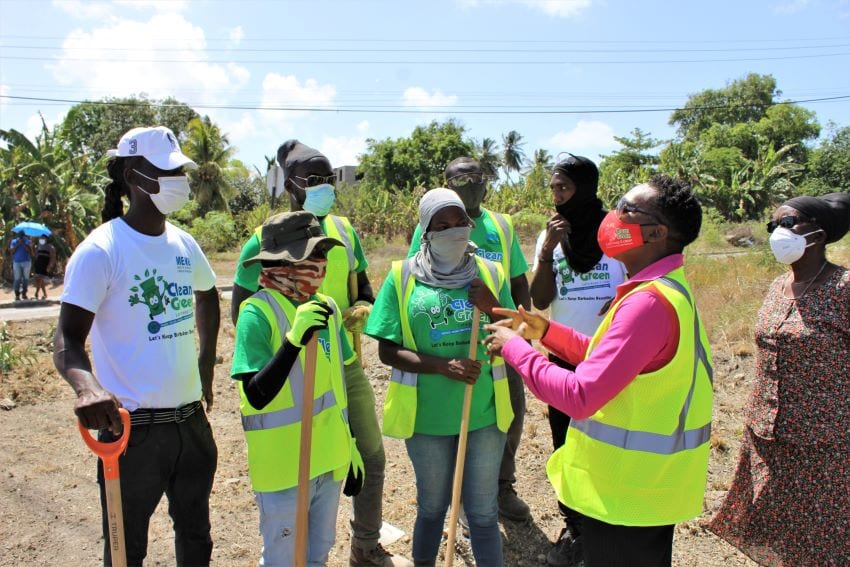 Praise For Barbadians Working To ‘Clean & Green’