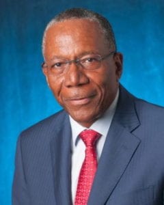 The Hon. Mr. Justice Patterson Cheltenham, GCM, Q.C., Chief Justice of Barbados