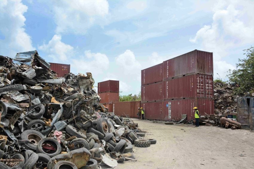 B’s Recycling Plant Not Receiving Metal