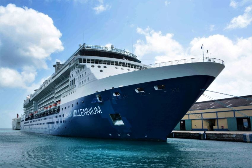 Barbados Welcomes Celebrity Millennium Cruise Ship