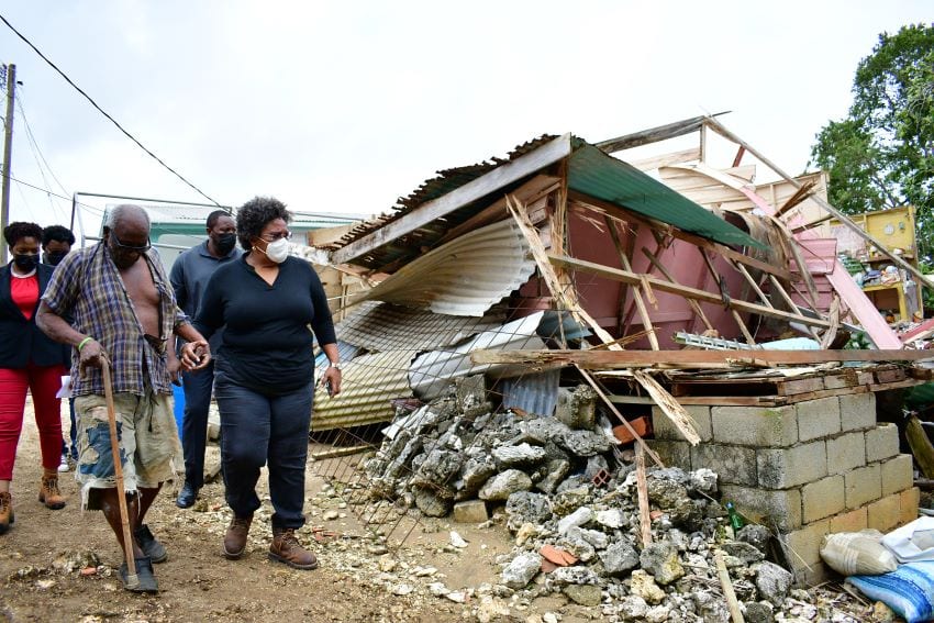 Work Started On Some Houses Damaged In Storm