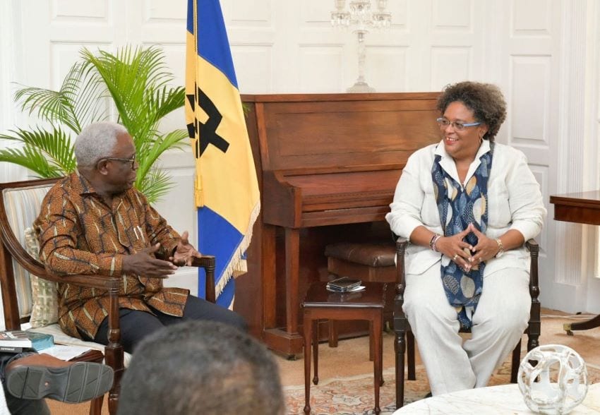 Barbados-Liberia Connection Discussed During Meeting