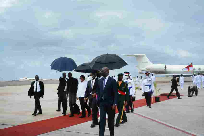 Rwanda’s President Bids Barbados Farewell