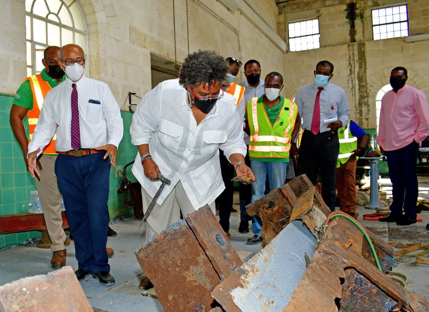 Prime Minister Asks For Patience As Belle Repair Work Continues