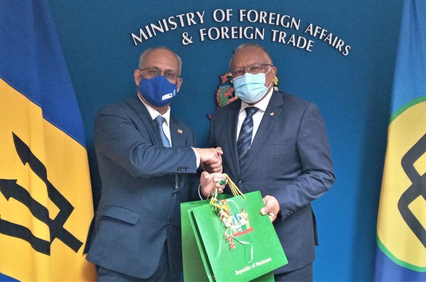 Effort To Deepen Barbados & Suriname Relations