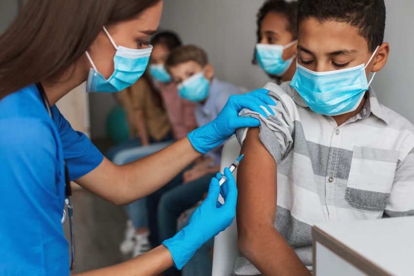 Vaccine Coverage Hit By COVID-19