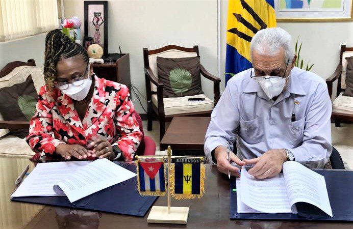 Barbados & Cuba Sign A Health Cooperation Agreement