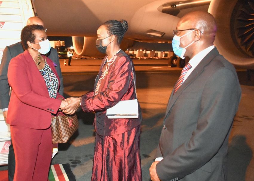 President Dame Sandra Mason On Official Visit To Kenya