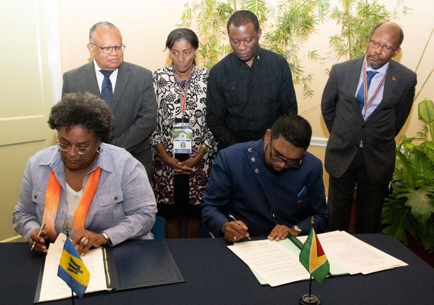 Barbados Signs New Cooperation Agreements With Guyana & Suriname