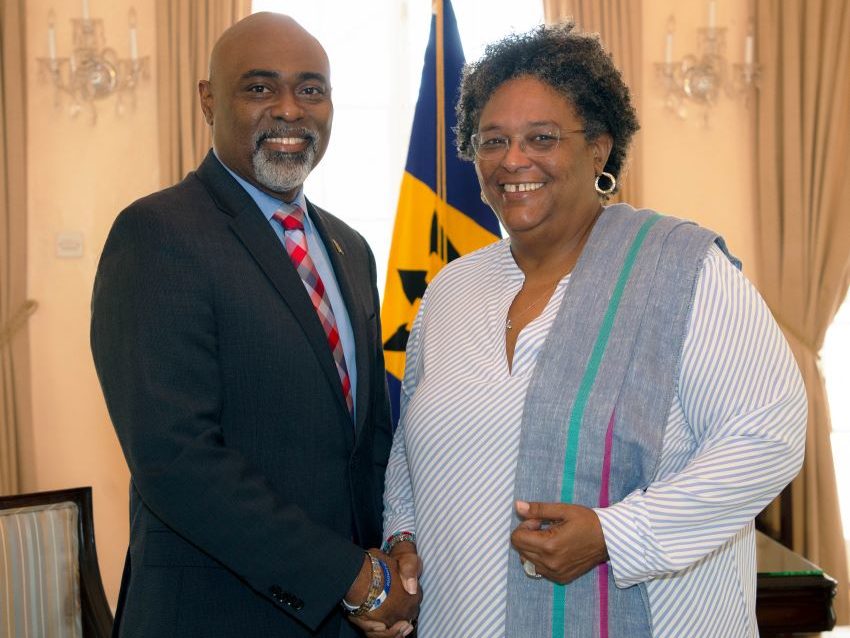Prime Minister Mottley Meets With Miami Consul General