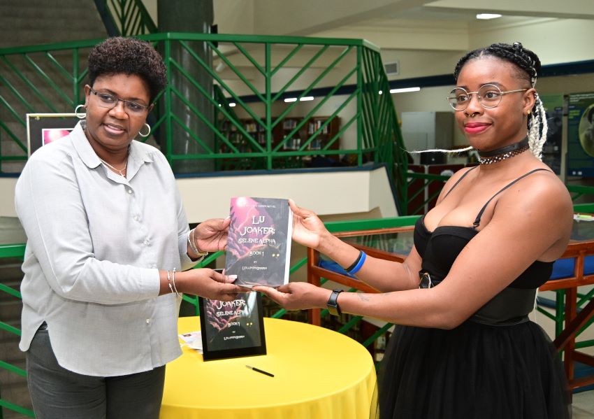 Shakira Daniel Launches First Book At National Library Service