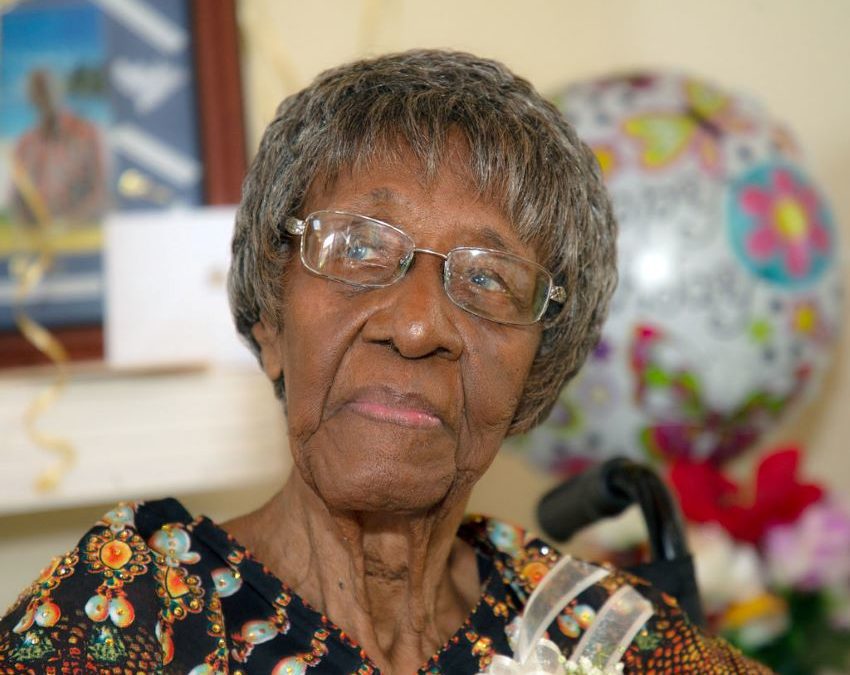 Centenarian Credits Loving People & Faith In God For Longevity