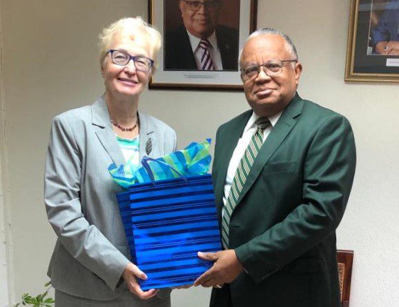 Barbados & Germany Discuss Climate Change Matters