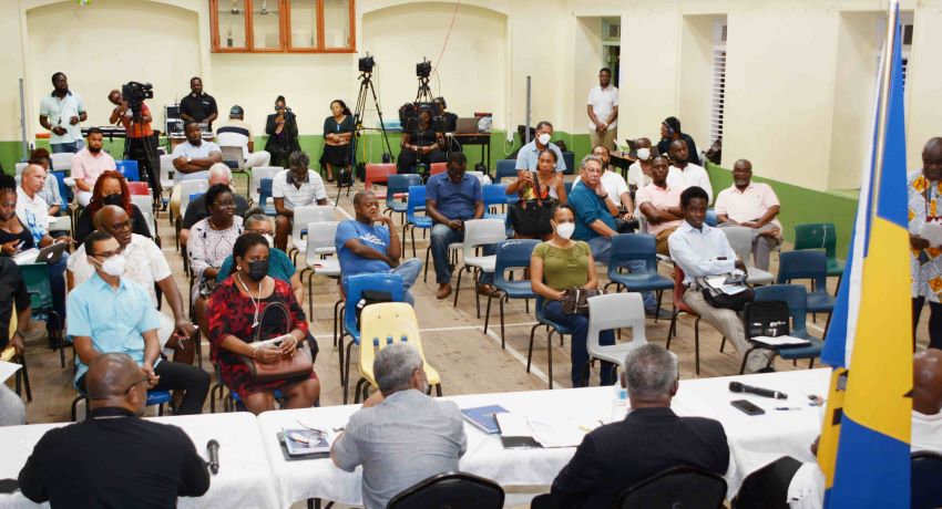 Constitutional Reform Meeting At Deighton Griffith Nov. 6