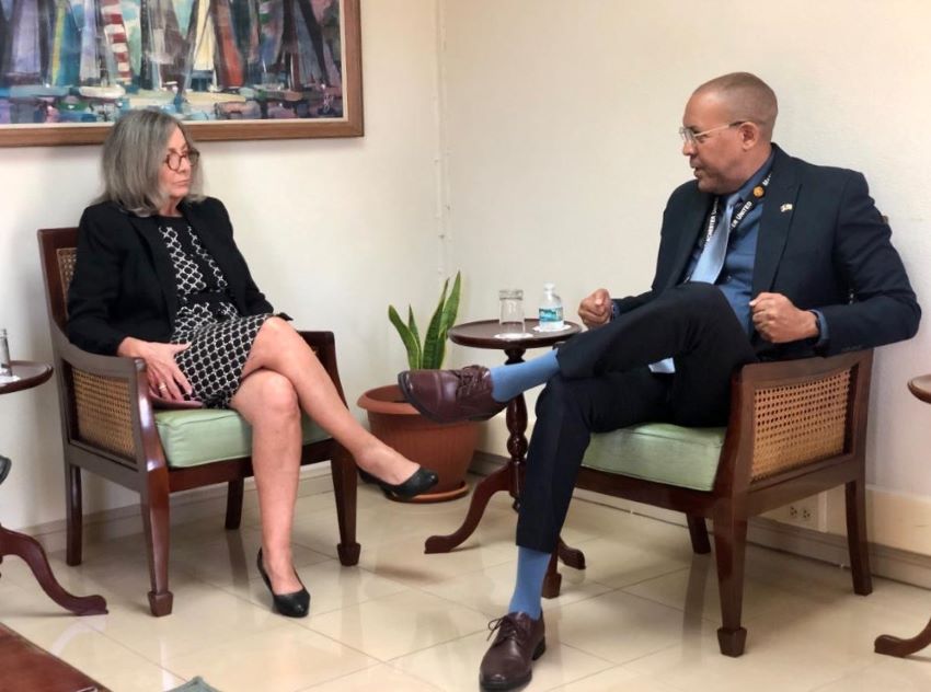 Barbados & United States Discuss Priority Areas
