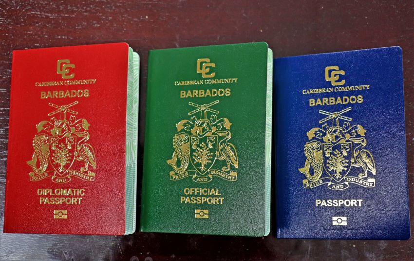 Newly Designed Barbados Passport Now Available