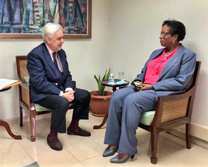 Chilean Ambassador Barría Bids Barbados Farewell