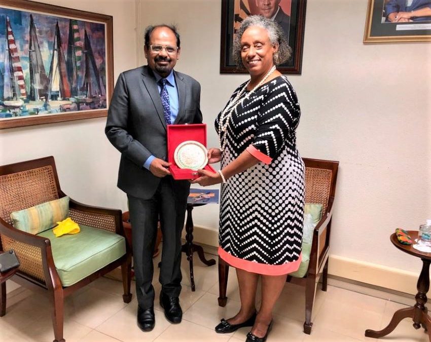 Barbados & India Discuss Strengthening South-South Ties