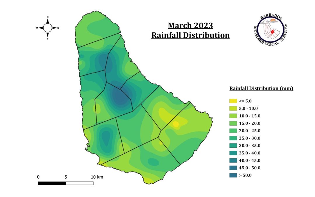 Barbados’ Latest Rainfall Situation & Projections