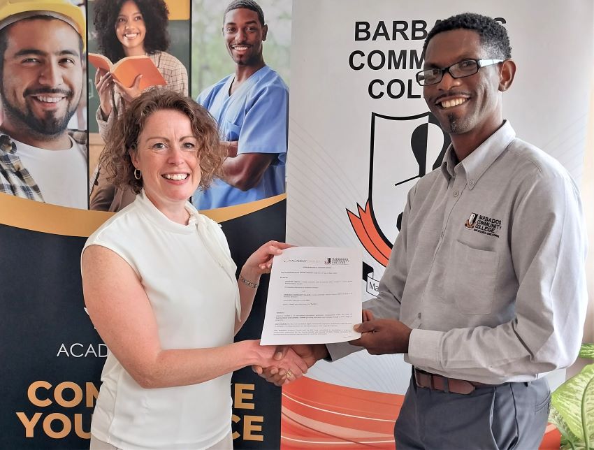 BCC Signs MOU With Academy Canada