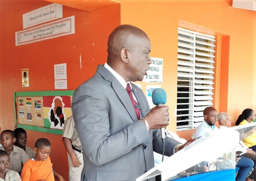 Youth Minister Commends Eagle Hall Primary’s Initiative