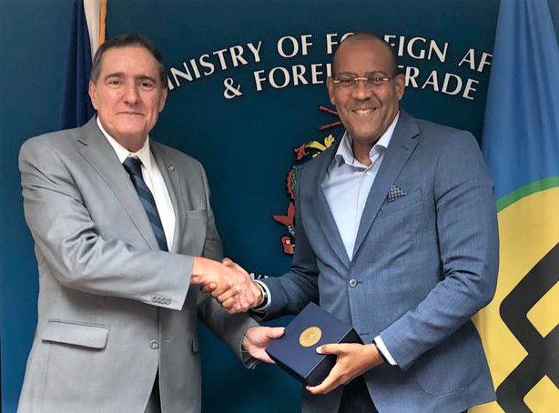 Minister Symmonds Thanks PAHO For Its Assistance