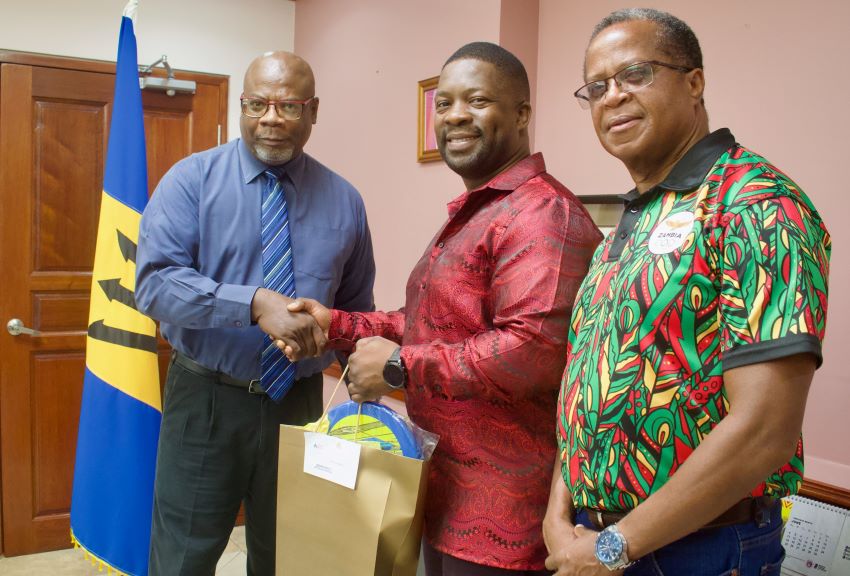 Barbados & Zambia Hold Meeting On Sports Cooperation
