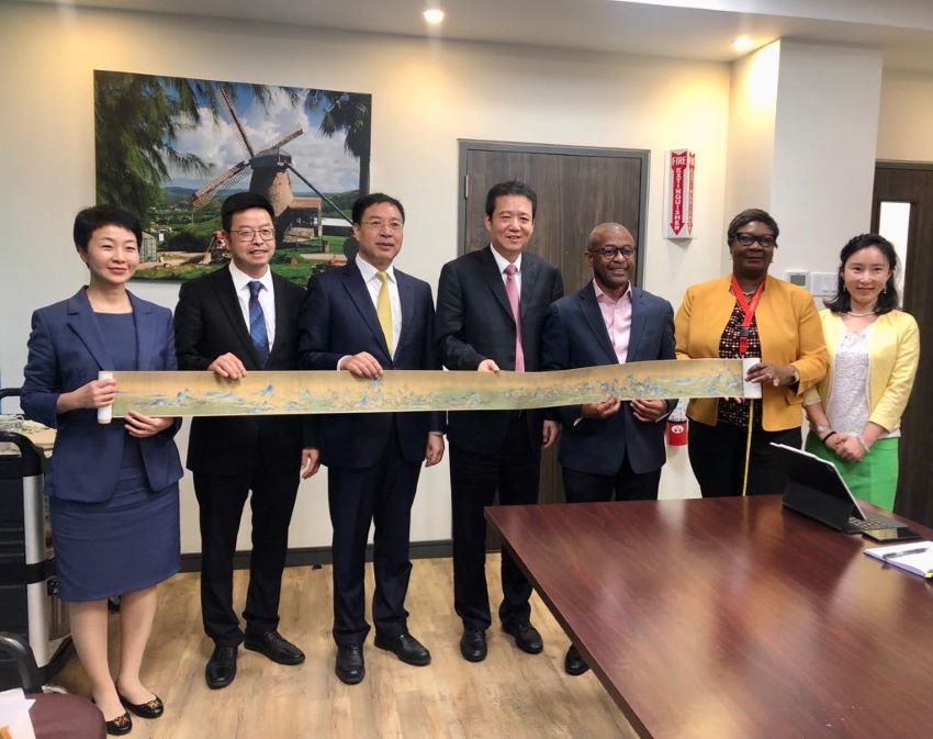 Barbados And China Discuss Civil Aviation And Tourism