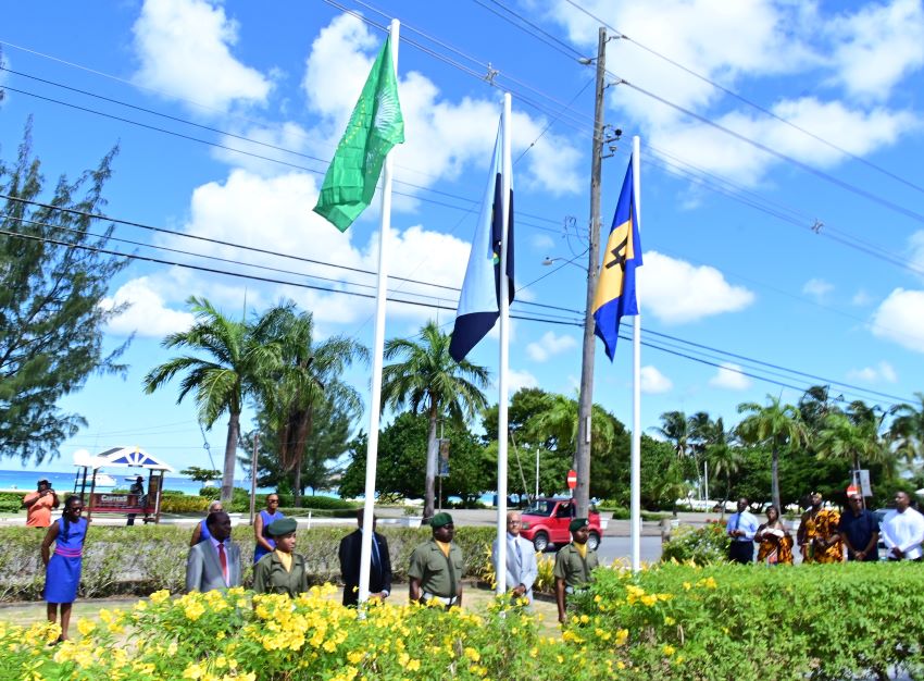 Flag-Raising Ceremony Commemorates Africa-CARICOM Day