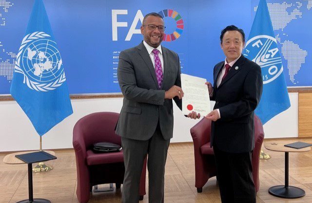 Ambassador Wilson Presents Credentials To FAO